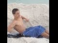 POOPING IN THE SAND Almost Caught By Security