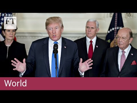 ドナルド・トランプ氏、中国からの輸入品600億ドルに関税を課すへ (Donald Trump to impose tariffs on $60bn of Chinese imports)