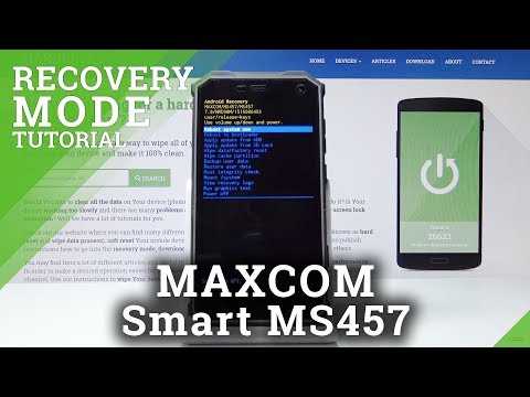 How to Enable Recovery Mode in MAXCOM Smart MS457 Strong - Diagnostic Mode