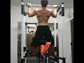 この種目の筋肉痛が一番です 30kg
