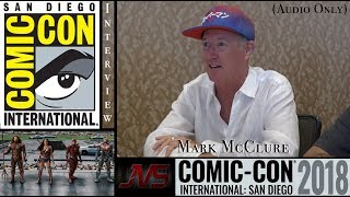 (SHORT) INTERVIEW with MARC MCCLURE about (Altered) Cameo in Justice League at #SDCC2018 (07.19.18) video