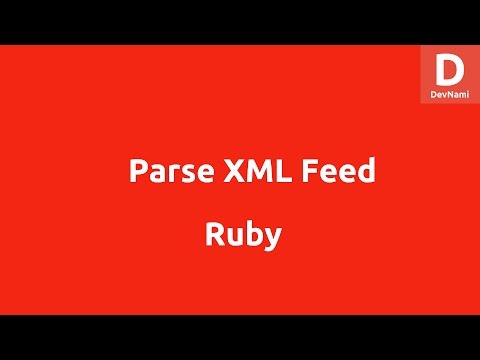 Parse XML with Ruby