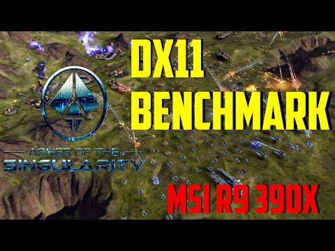 Ashes of Singularity- DX11 Benchmark with a MSI R9 390X