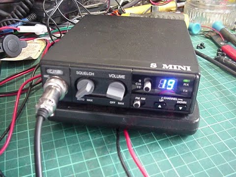 CRT S-Mini V3 UK CE-MultiNorm CB radio (mobile) - Service adjustments