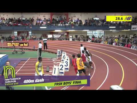 Boys 400m Freshman Section 1 - New Balance Indoor Nationals 2012