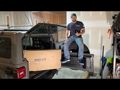 Rusty's Off-Road Tire Carrier: Full Detailed Installation for JL Wrangler