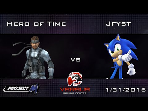 VSPM Weekly 1/31/2016 - Winners Finals (Part 1) - Hero of Time (Snake) vs GSG | JFyst (Sonic)