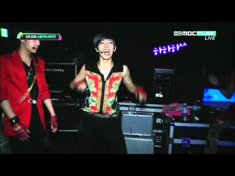 120605 Show Champion 백스테이지