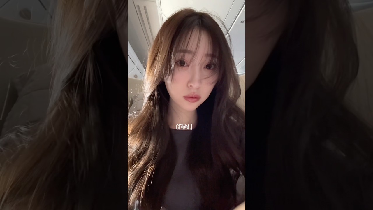 機内で10分メイク🛩️ ₊⊹🤍#韓国 #韓国コスメ