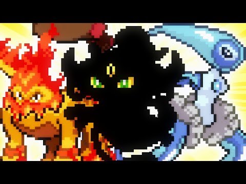 an abundance of legendary fusions (Pokémon CAOS 2)