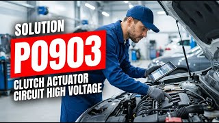 HOW TO FIX P0903 OBD II ERROR CODE - Clutch Actuator Circuit High Voltage Symptoms