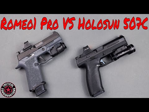 Sig Romeo1 Pro VS Holosun 507C New Pistol Owner Red Dots Watch