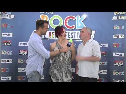 Pat Sharp talk to The South backstage at Let's Rock Bristol! 2015