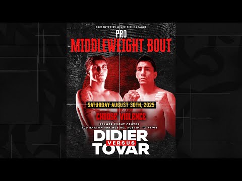 Parker Didier vs. Miguel Tovar | PRO MIDDLEWEIGHT MATCH | MELEE 5 FULL FIGHT