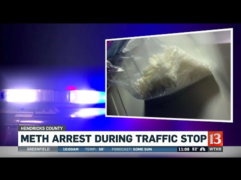 Meth Arrest During Traffic Stop In Hendricks County