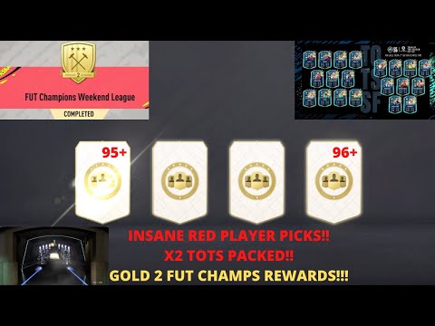 INSANE LALIGA  RED PLAYER PICKS! X2 TOTS PACKED! GOLD 2 FUT CHAMPS REWARDS!!! FIFA 20 ULTIMATE TEAM