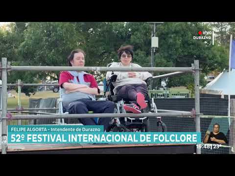 🎶 Comienza este viernes el 52° Festiva Internacional de Folclore de Durazno | Informe del correspon