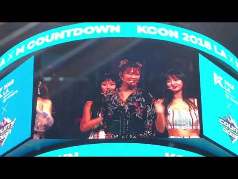 180811 TWICE Intro + Play time KCON 2018 LA Day 1