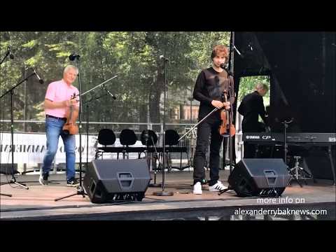 Alexander Rybak and Arve Tellefsen in harmony, Oslo Kammermusikkfestival, Spikersuppa, Oslo 20.08.19