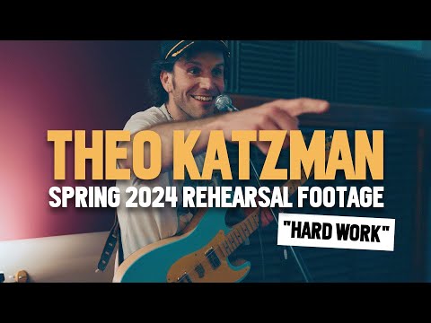 Theo Katzman - "Hard Work" Rehearsal Footage at Estúdio 21