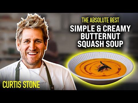 The ULTIMATE Creamy Butternut Squash Soup | Curtis Stone