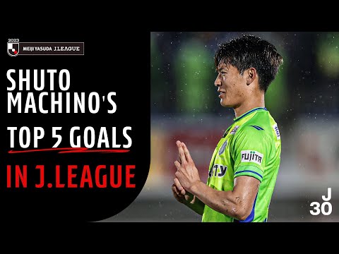 Speed, technique, finishing - he has them all! | Shuto Machino's Top 5 J.LEAGUE Goals