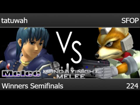 MNM 224 - tatuwah (Marth) vs TLOC | SFOP (Fox) Winners Semifinals - Melee