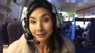 Onboard NASA SOFIA telescope flight with Nanogirl Dr Michelle Dickinson