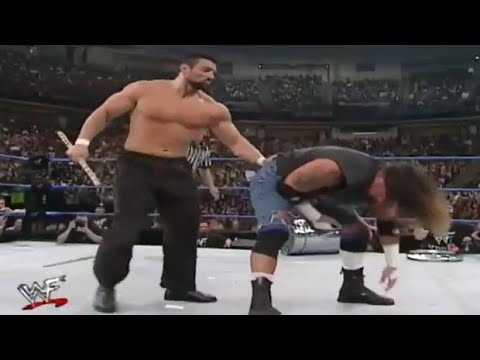 Raven Vs Steve Blackman, Hardcore Championship Smackdown Dec. 21, 2000