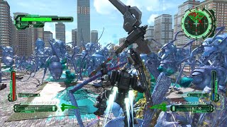 【地球防衛軍6】ネタのつもりの装備が最強だった DLC1 M8 α群体流入 INF 初期体力フェンサー