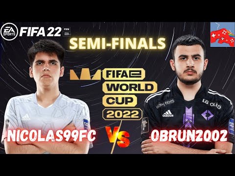 NICOLAS99FC VS OBRUN2002   FIFA 22 SEMI FINALS eWORD CUP GLOBAL SERIES