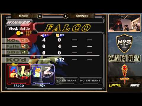 MVG Sandstorm: Singles RR - Forward (Falco) vs. AppleApple (Fox)