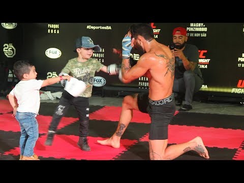 UFC Argentina: Guido Cannetti Open Workout Highlights - MMA Fighting