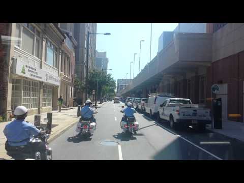 Phlash special with police escort.