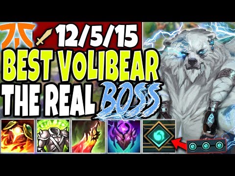 Volibear is the REAL RAID BOSS 🔥 Best New Volibear Build 🔥 LoL Volibear rework Season 10 Gameplay
