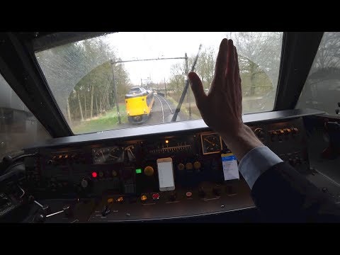 My 7 FINAL HEADCAM rides 6/7 KOPLOPER Roosendaal - 's-Hertogenbosch Train Driver's POV 6/4/18