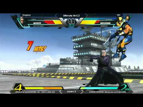LB UMvC3 #01 - L3 - Gregmar VS KDZ