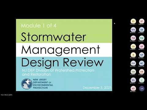 Stormwater Management Design Review Course Module 1, December 5, 2023