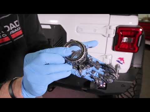 JcrOffroad | JL Wrangler Shield Tire Carrier Installation