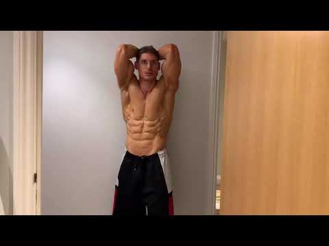 Posing practice 1 day out UKDFBA British Finals