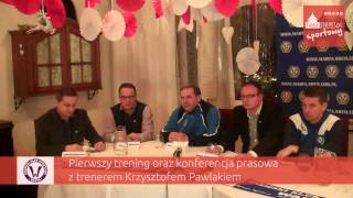 preview picture of video 'Konferencja prasowa z Krzysztofem Pawlakiem (Warta Śrem)'