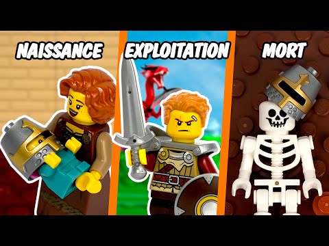J'ai construit la VIE d'un CHEVALIER en LEGO..
