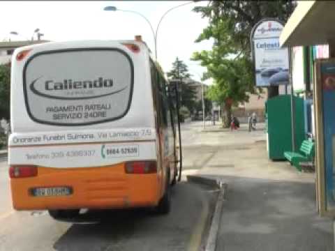 ONDA TG 8.07.2013 - SEGNALAZIONE SU TRASPORTO URBANO A SULMONA