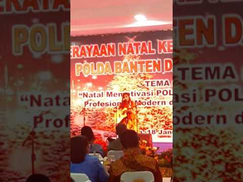 Kamasean Natal di Polda Banten