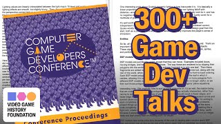 4500 pages of game conference history | VGHF Library Highlights