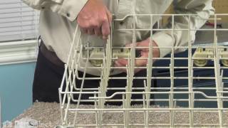 Whirlpool Dishwasher Repair: Replacing the Lower Rack Rollers (Whirlpool Part #WP8268645)