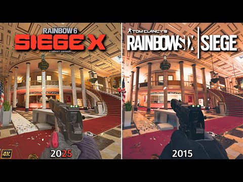 Rainbow Six Siege X vs Rainbow Six Siege - Physics and Details Comparison