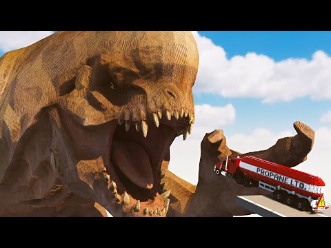 Cars vs Distortus Rex | Teardown