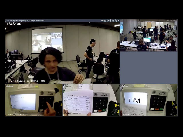 Vídeo da Auditoria da Votação Eletrônica do 1º Turno das Eleições Gerais 2018