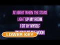 Talking To The Moon (Karaoke Lower Key) - Bruno Mars